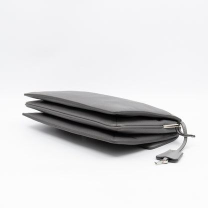 Sound Lock Shoulder Bag Marmo Soft Saffiano Leather