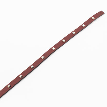 Medor Infini Cloute Double Tour Bracelet Bordeaux Leather