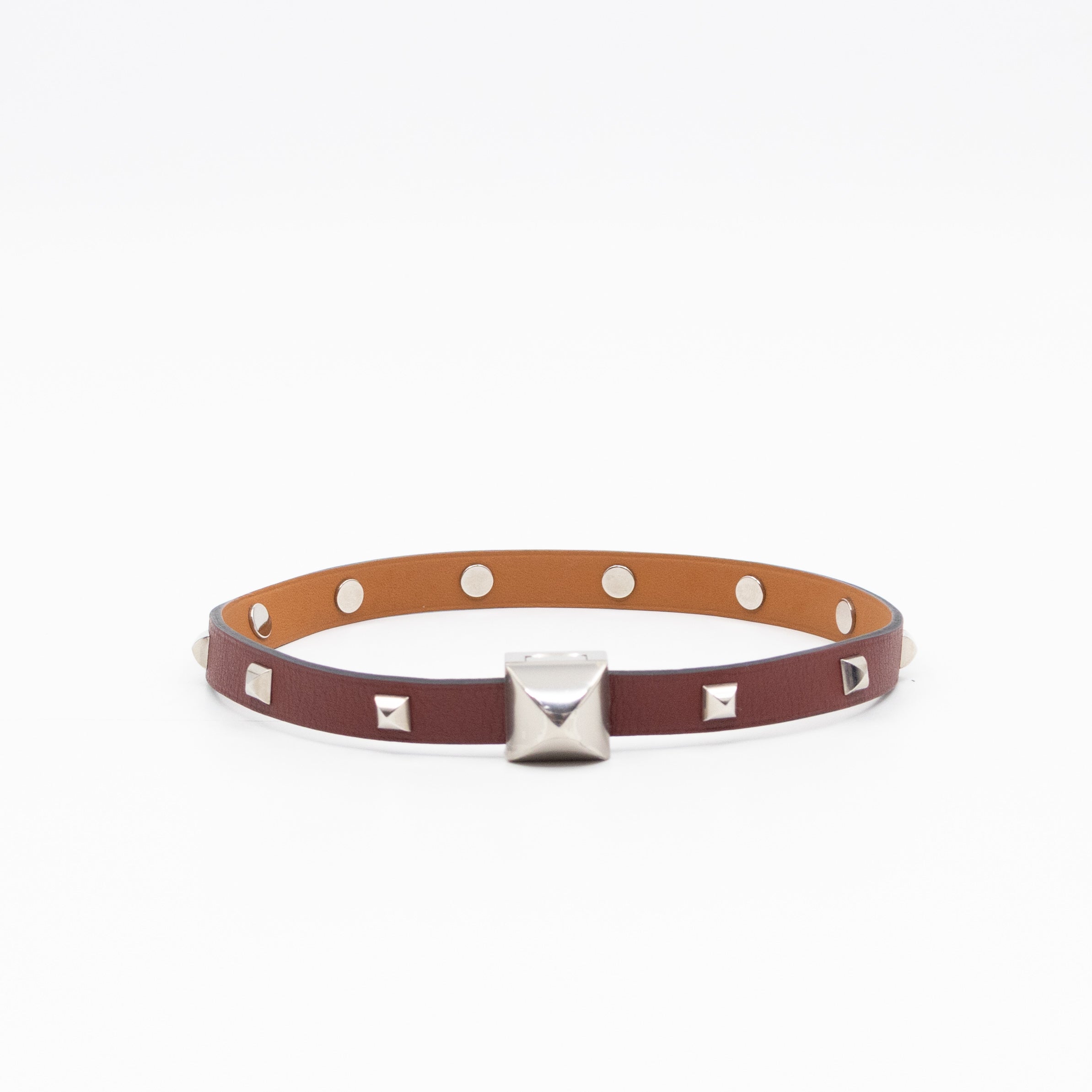 Medor Infini Cloute Double Tour Bracelet Bordeaux Leather