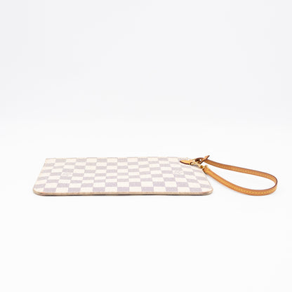 Neverfull MM with Pochette Damier Azur