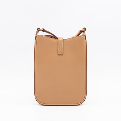 Le 5 À 7 Vertical Smooth Leather Brown