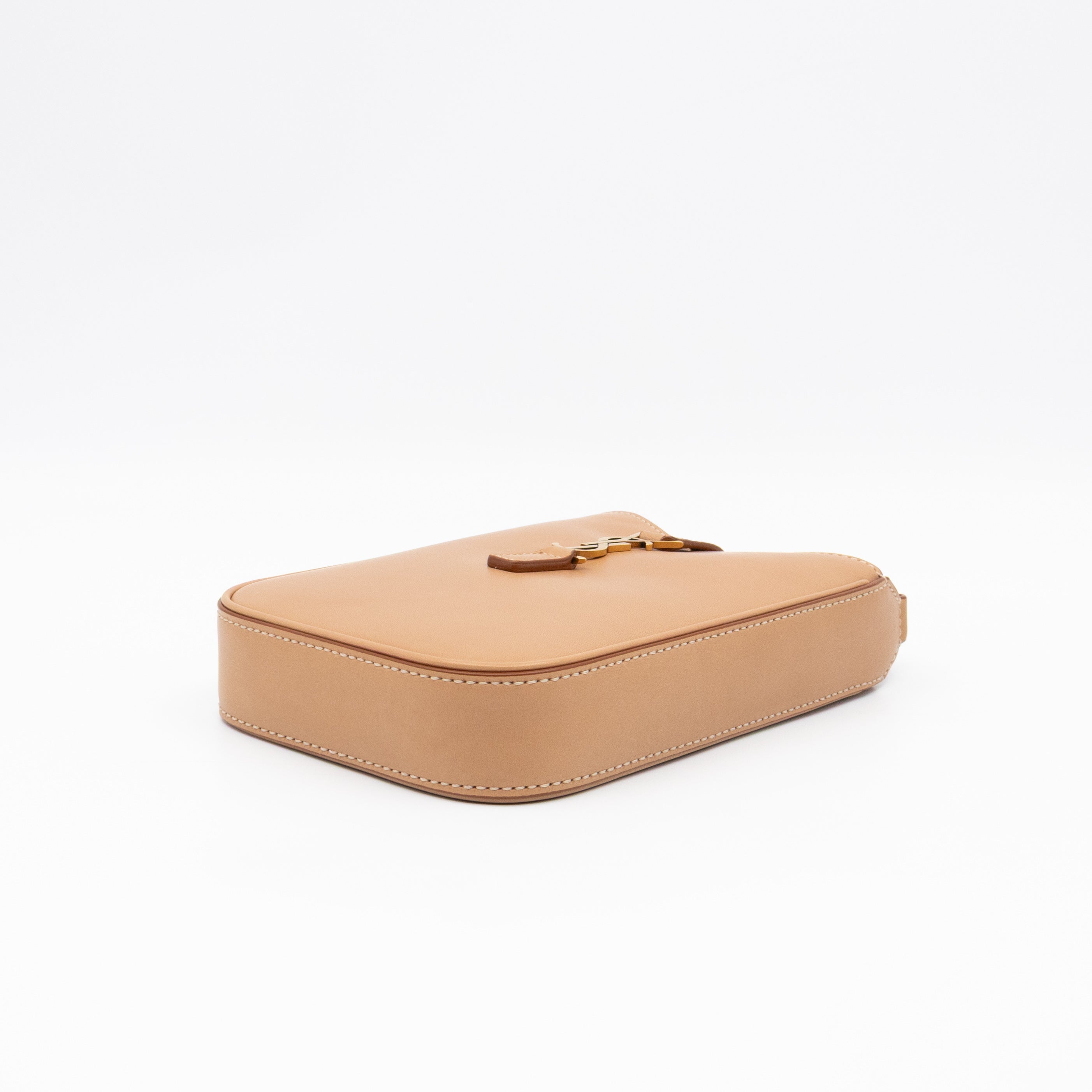 Le 5 À 7 Vertical Smooth Leather Brown