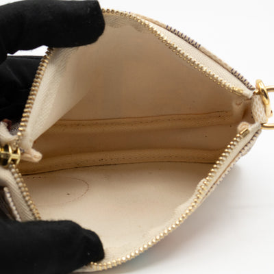 Mini Pochette Accessoires Damier Azur Summer Trunks Puerto Banus