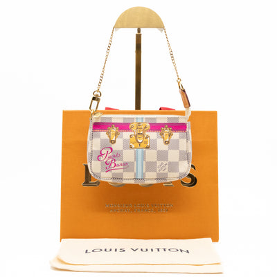 Mini Pochette Accessoires Damier Azur Summer Trunks Puerto Banus