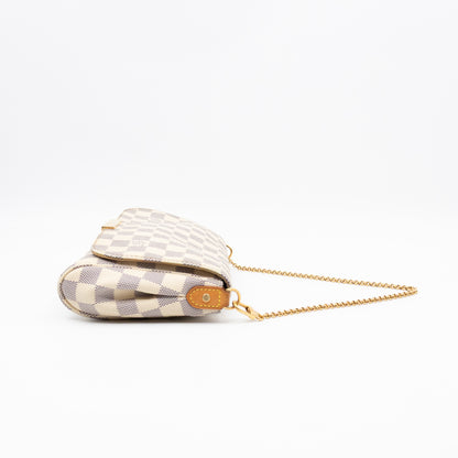 Favorite MM Damier Azur