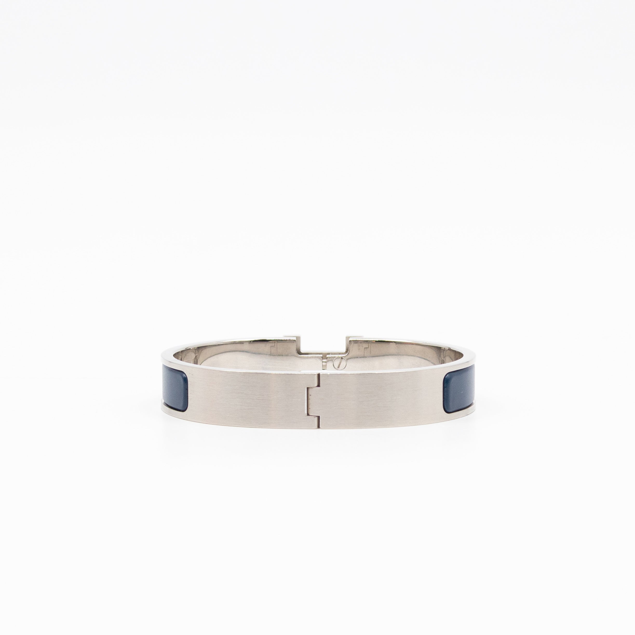 Clic HH Bracelet Matte Blue Brushed Palladium
