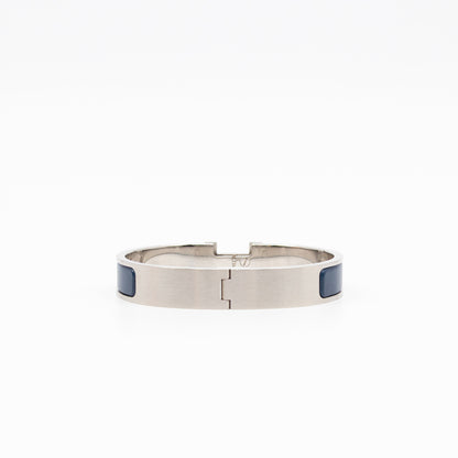 Clic HH Bracelet Matte Blue Brushed Palladium