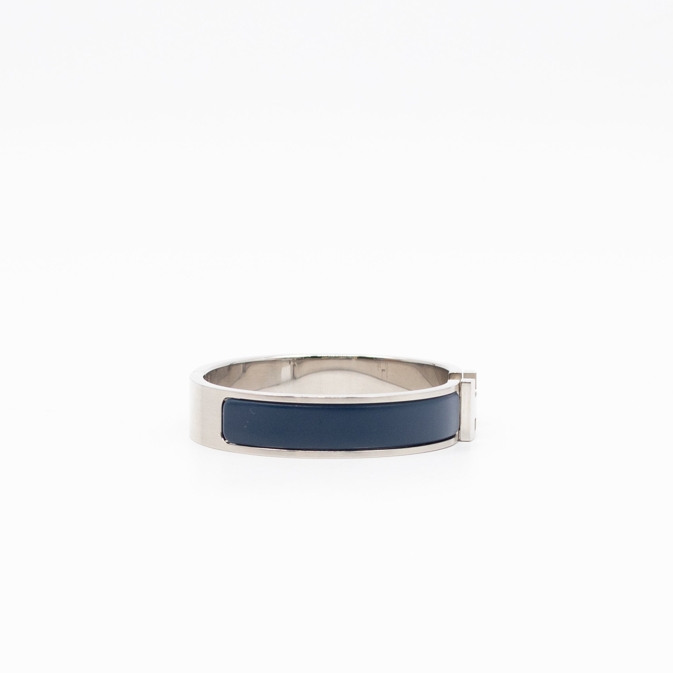 Clic HH Bracelet Matte Blue Brushed Palladium