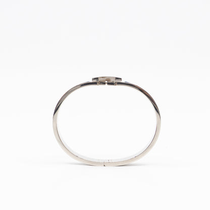 Clic HH Bracelet Matte Blue Brushed Palladium