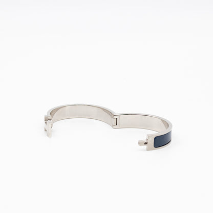 Clic HH Bracelet Matte Blue Brushed Palladium