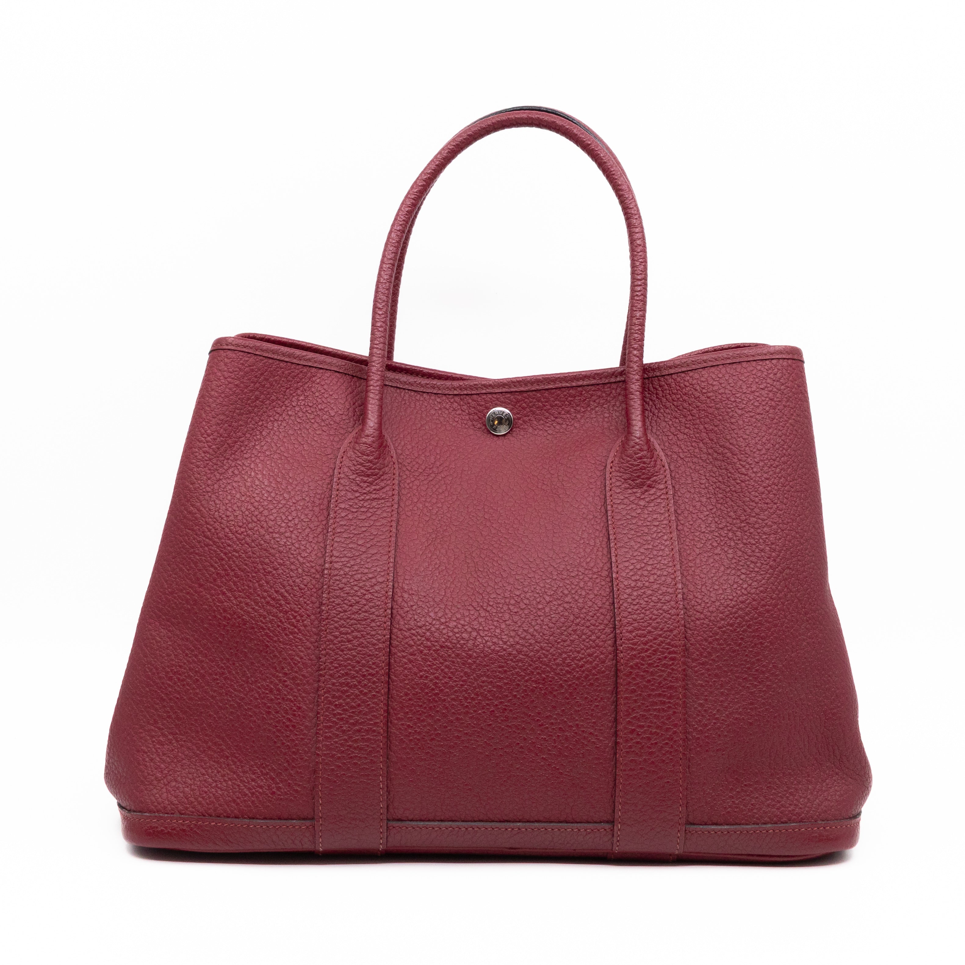 Garden Party 36 Rouge Grenat Leather