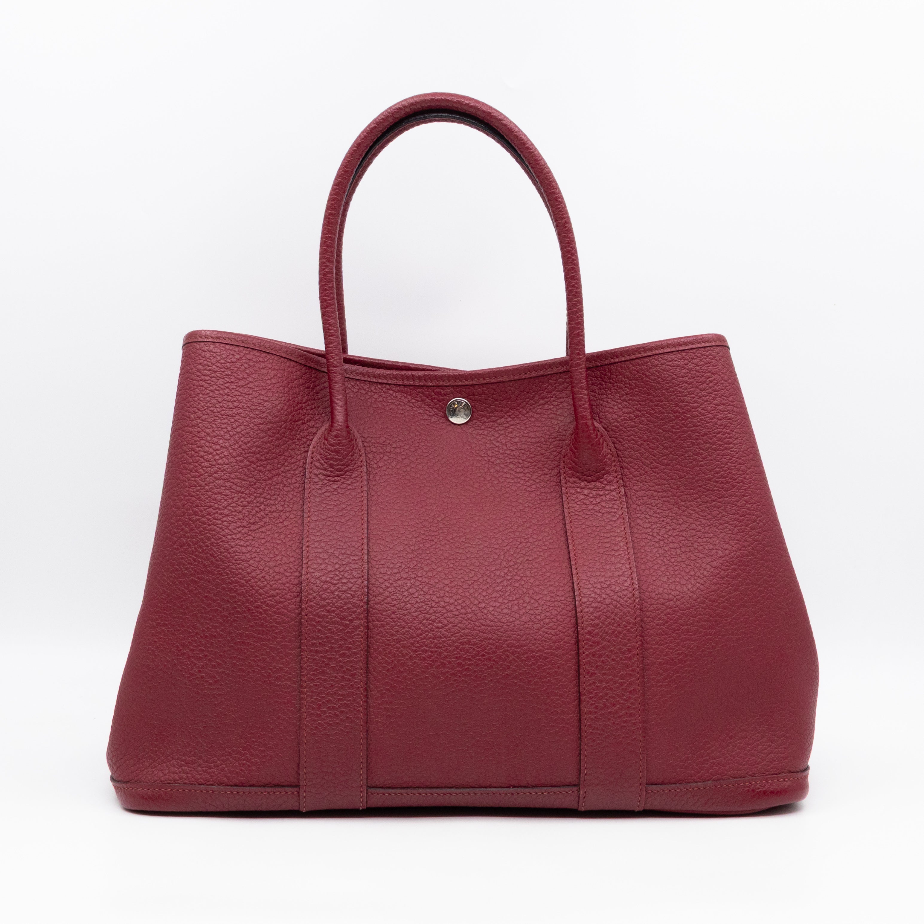 Garden Party 36 Rouge Grenat Leather