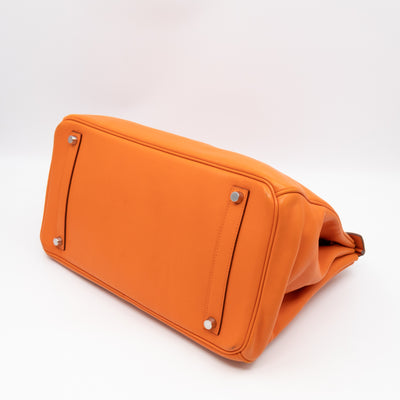 Birkin 35 Hermès Orange Swift Leather