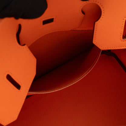 Birkin 35 Hermès Orange Swift Leather