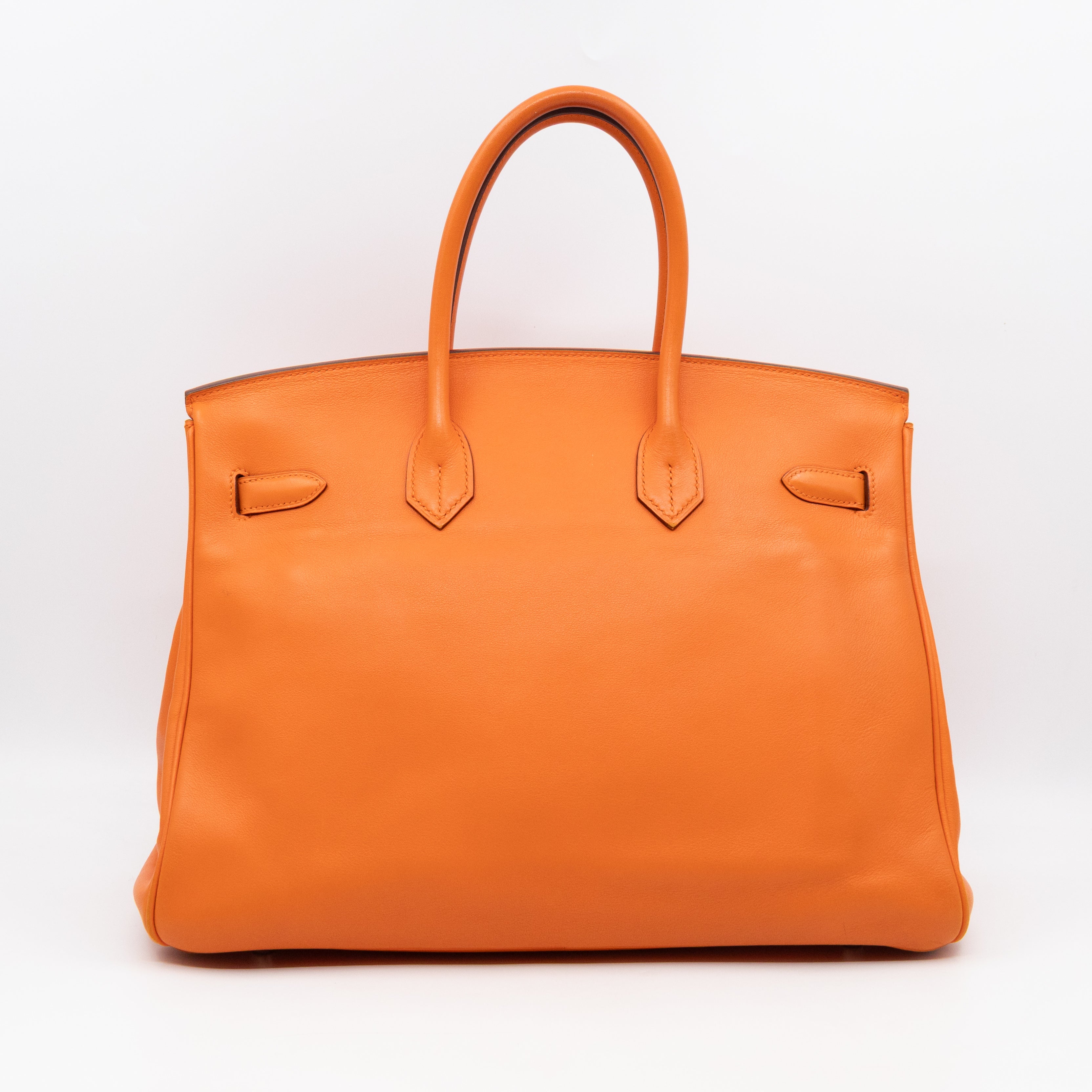 Birkin 35 Hermès Orange Swift Leather