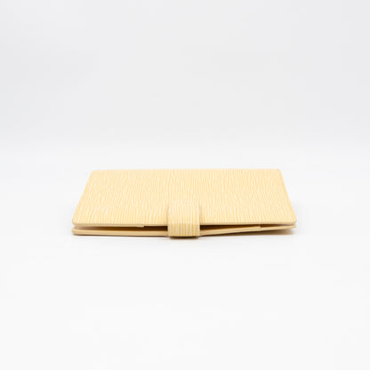 Medium Ring Agenda Cover Vanilla Epi Leather