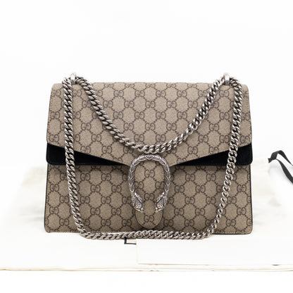 Dionysus Medium GG Supreme Black