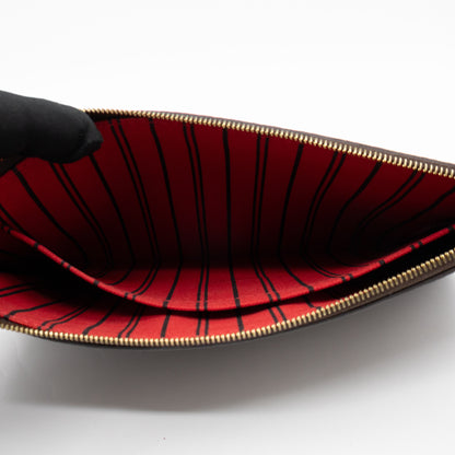 Neverfull Pochette Damier Ebene