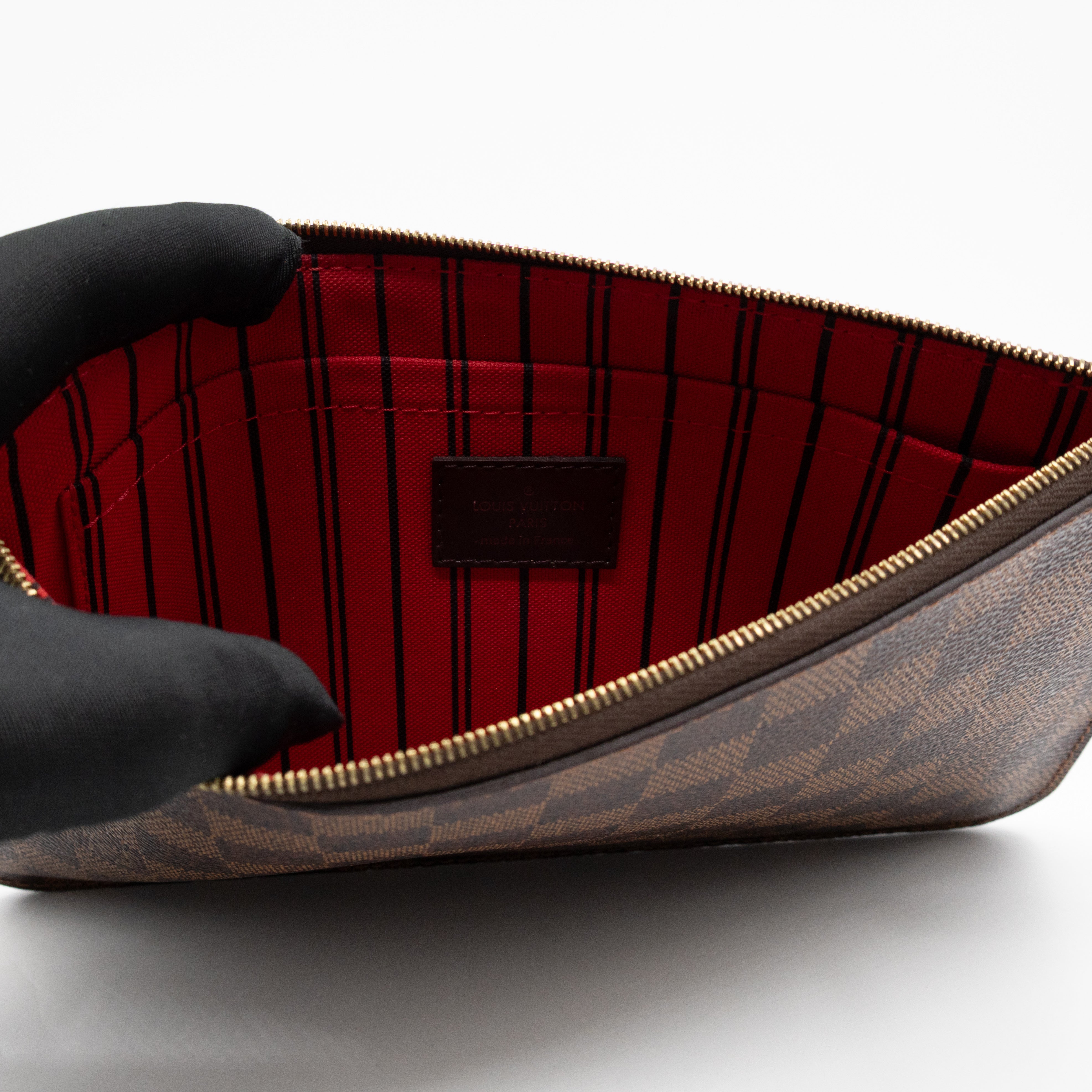 Neverfull Pochette Damier Ebene