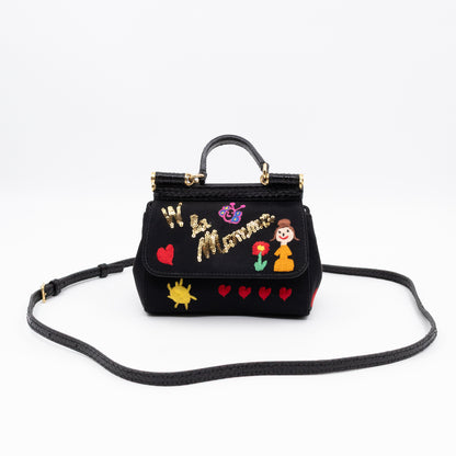 Sicily Mini La Mamma Piu Bella Black