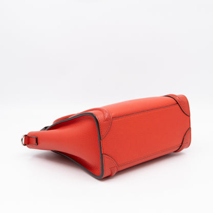 Nano Luggage Terracotta Leather