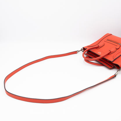 Nano Luggage Terracotta Leather
