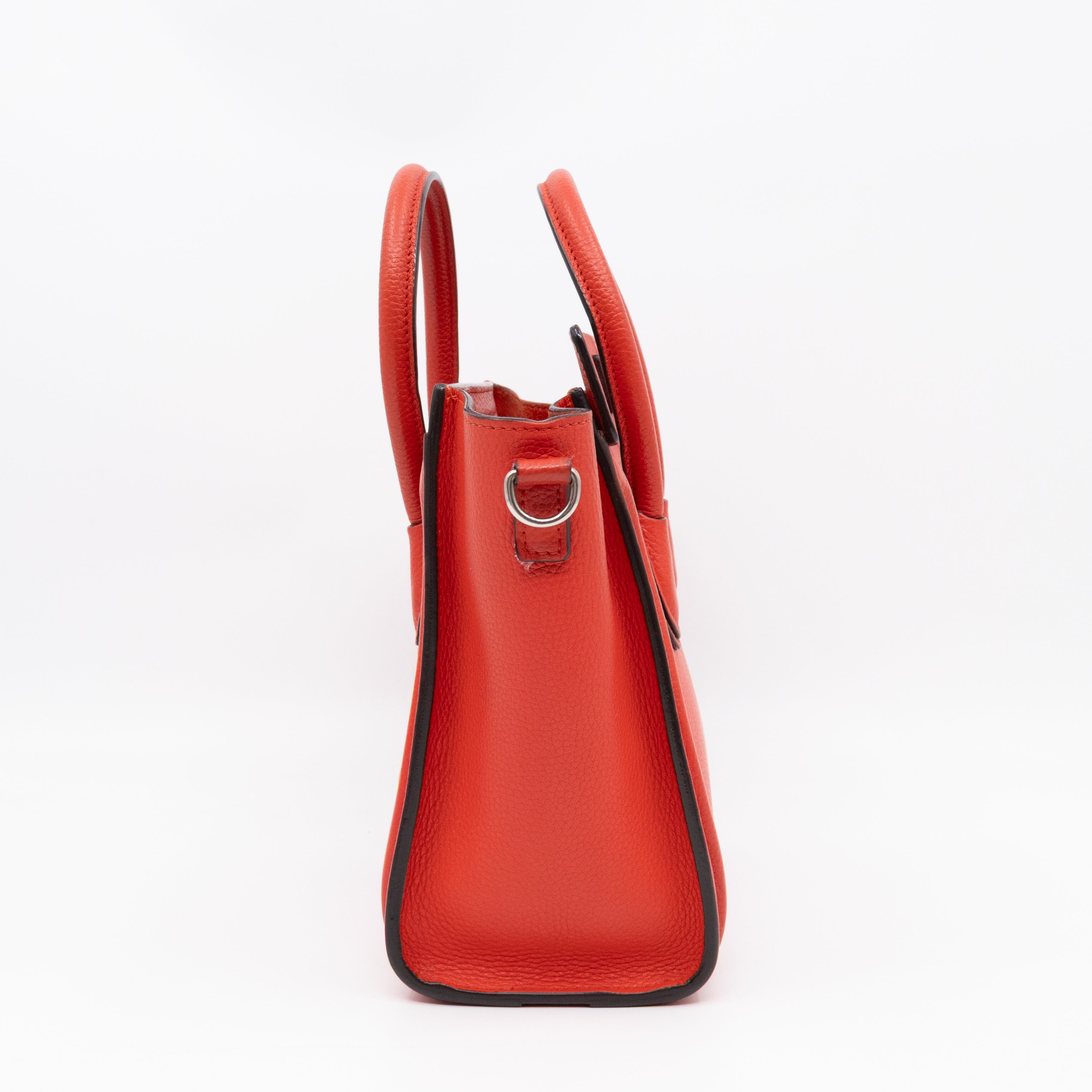 Nano Luggage Terracotta Leather