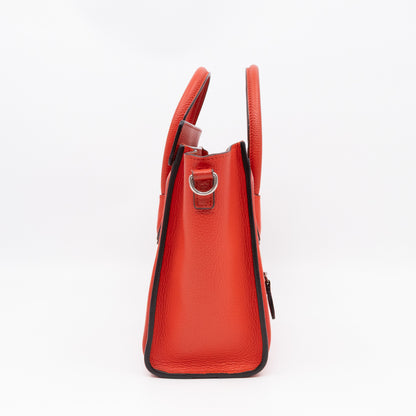 Nano Luggage Terracotta Leather