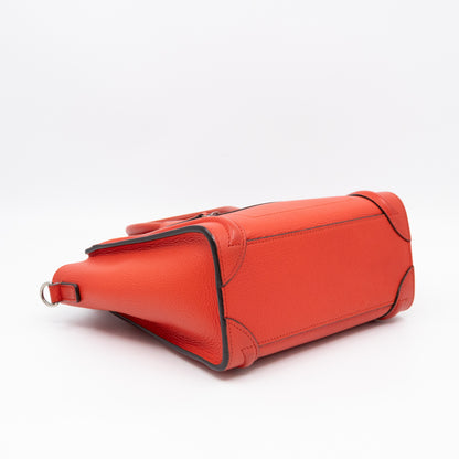 Nano Luggage Terracotta Leather