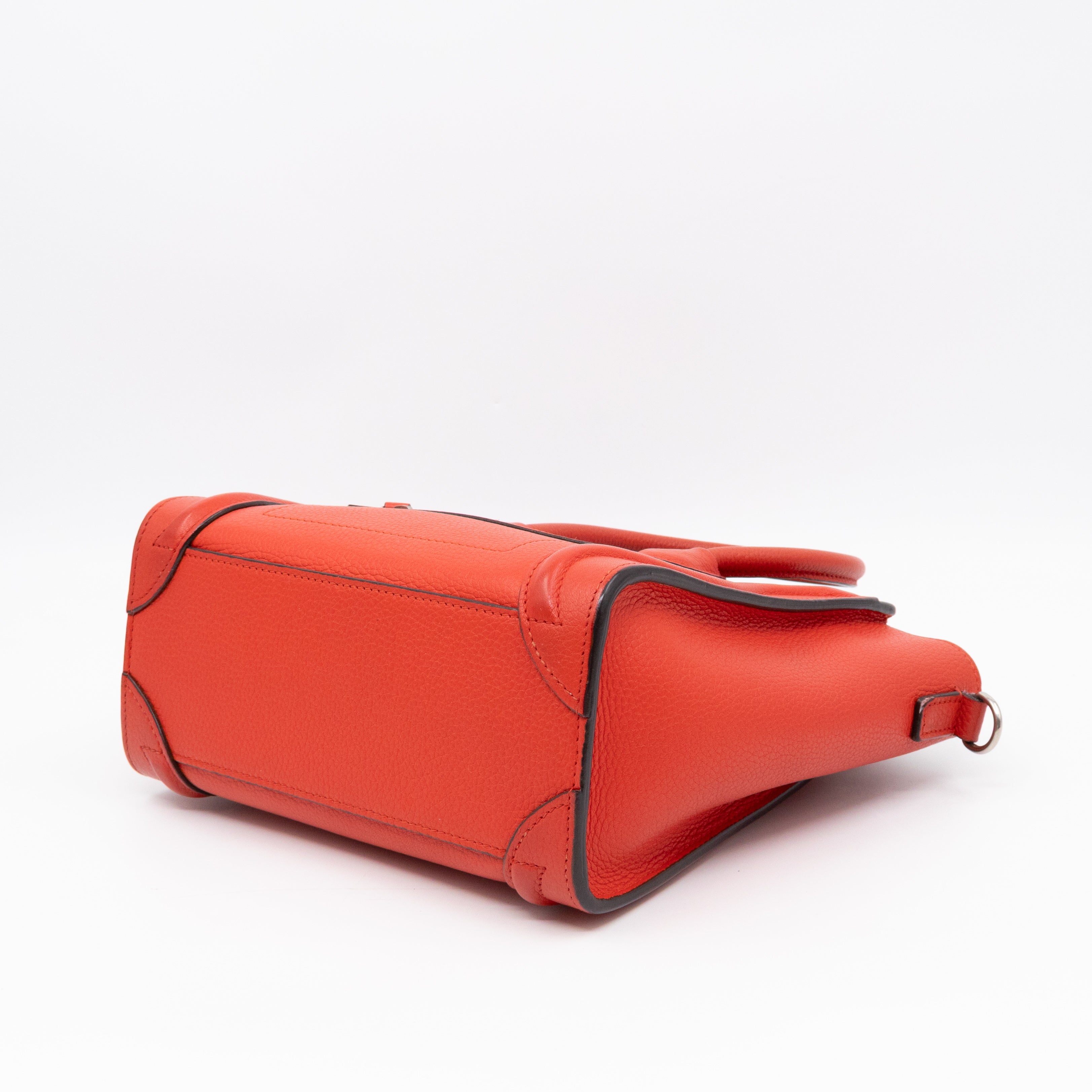 Nano Luggage Terracotta Leather