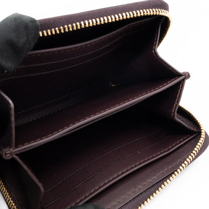 Zippy Coin Purse Vernis Raye Amarante