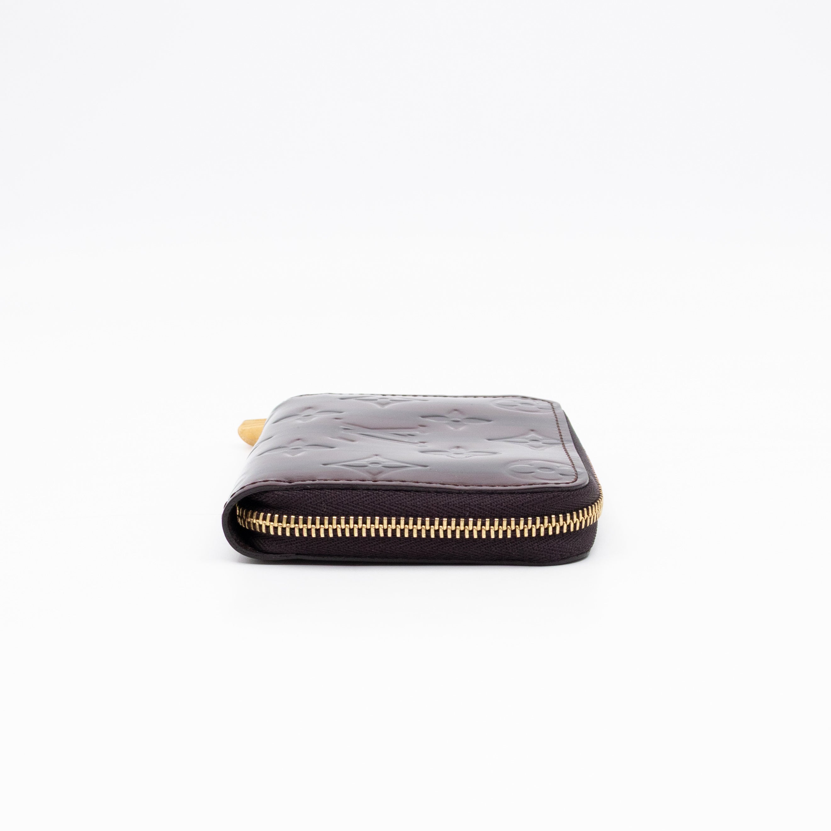 Zippy Coin Purse Vernis Raye Amarante