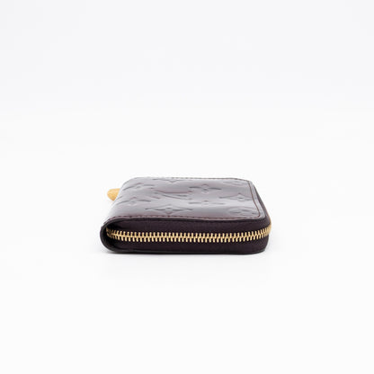 Zippy Coin Purse Vernis Raye Amarante