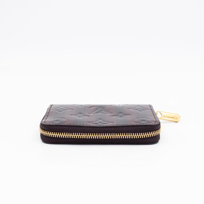 Zippy Coin Purse Vernis Raye Amarante