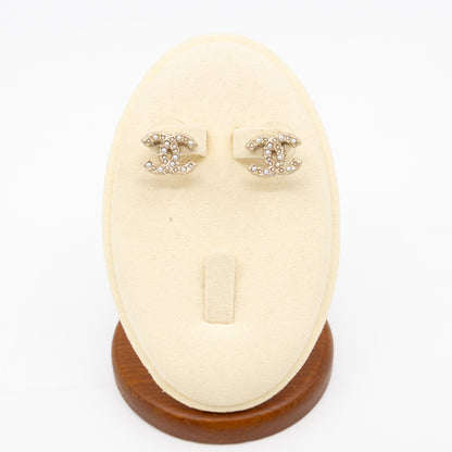 CC Pearls Earrings Gold