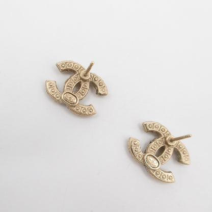 CC Pearls Earrings Gold