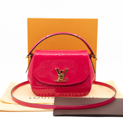 Pasadena Hot Pink Vernis Leather