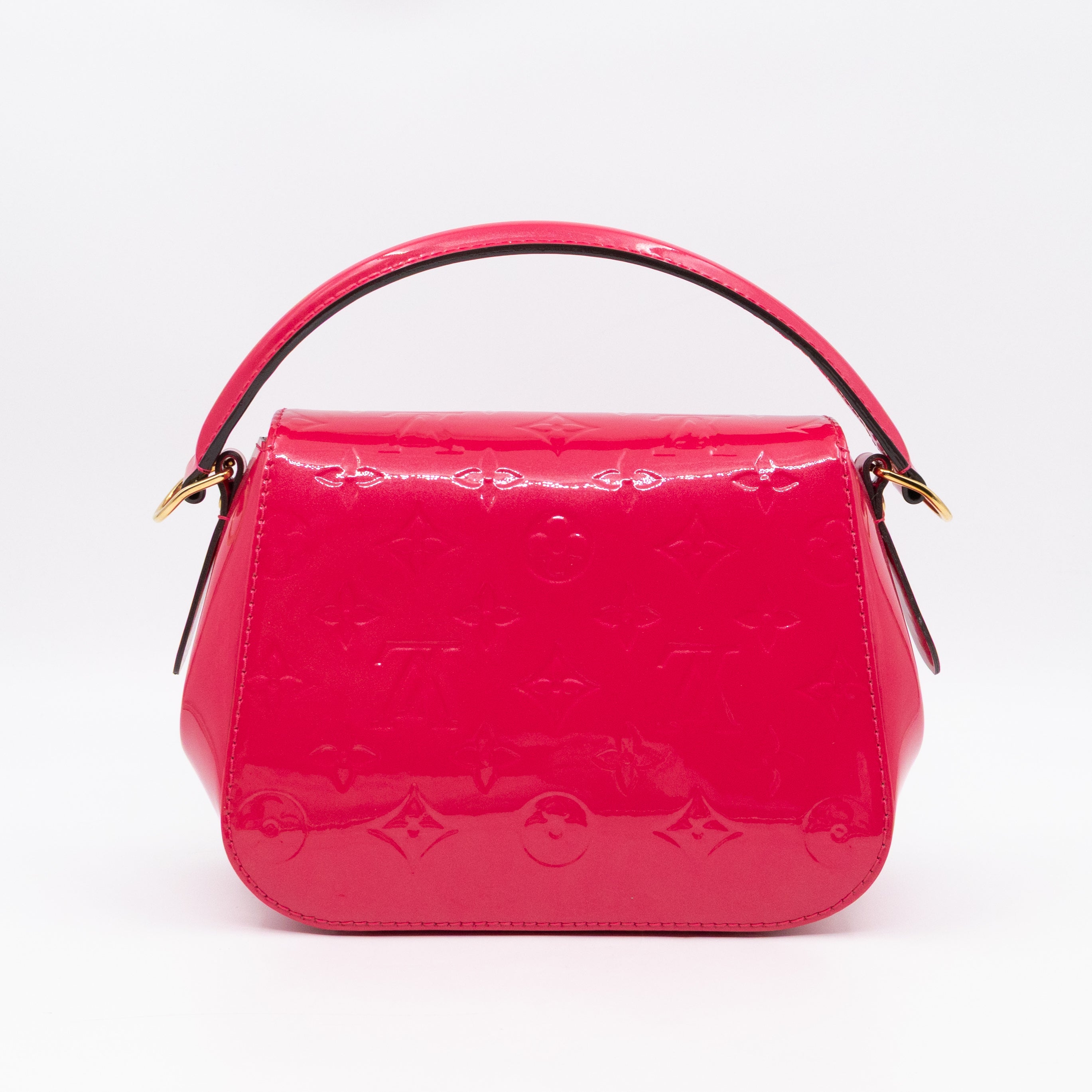Pasadena Hot Pink Vernis Leather