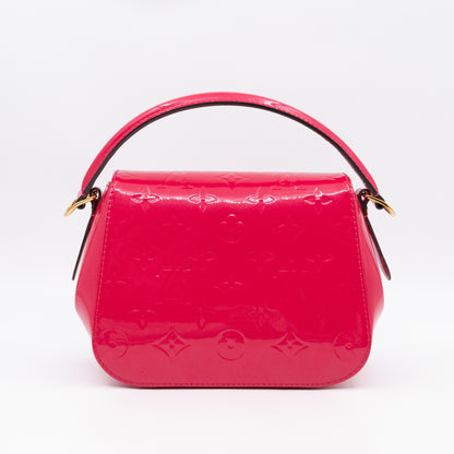 Pasadena Hot Pink Vernis Leather