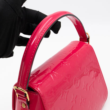Pasadena Hot Pink Vernis Leather