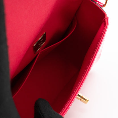 Pasadena Hot Pink Vernis Leather