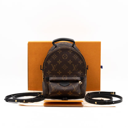 Palm Springs Backpack Mini Monogram Macassar