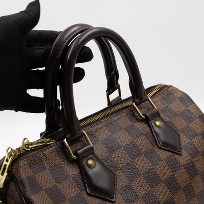 Speedy 25 Bandouliere Damier Ebene