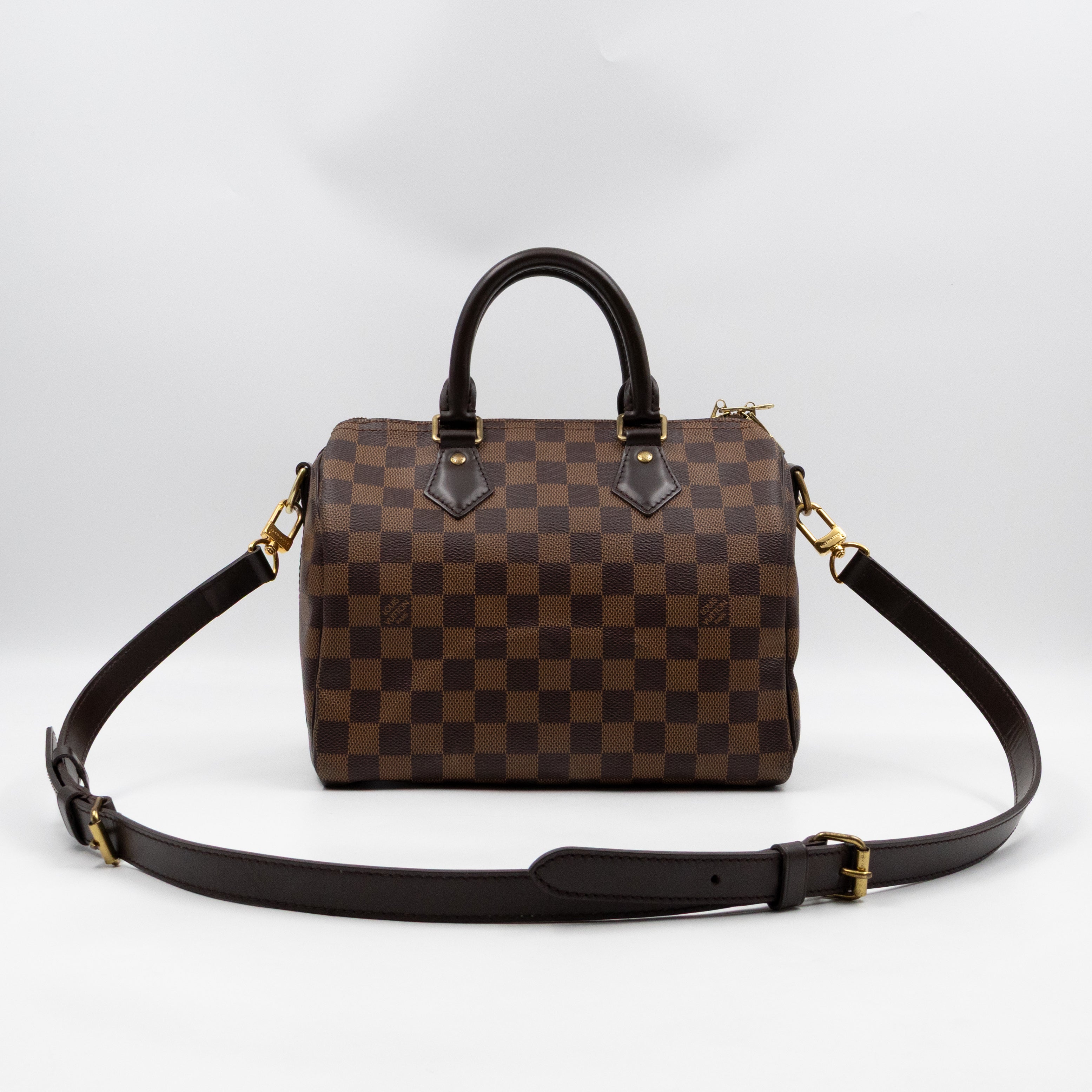 Speedy 25 Bandouliere Damier Ebene