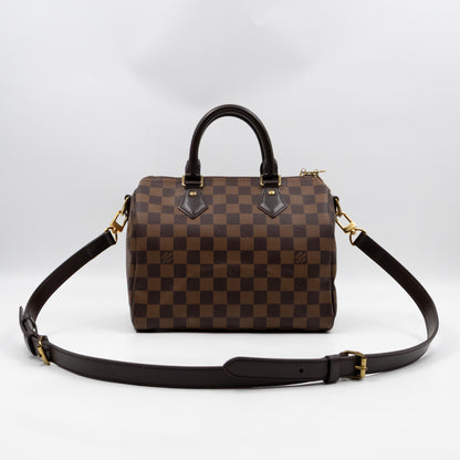 Speedy 25 Bandouliere Damier Ebene