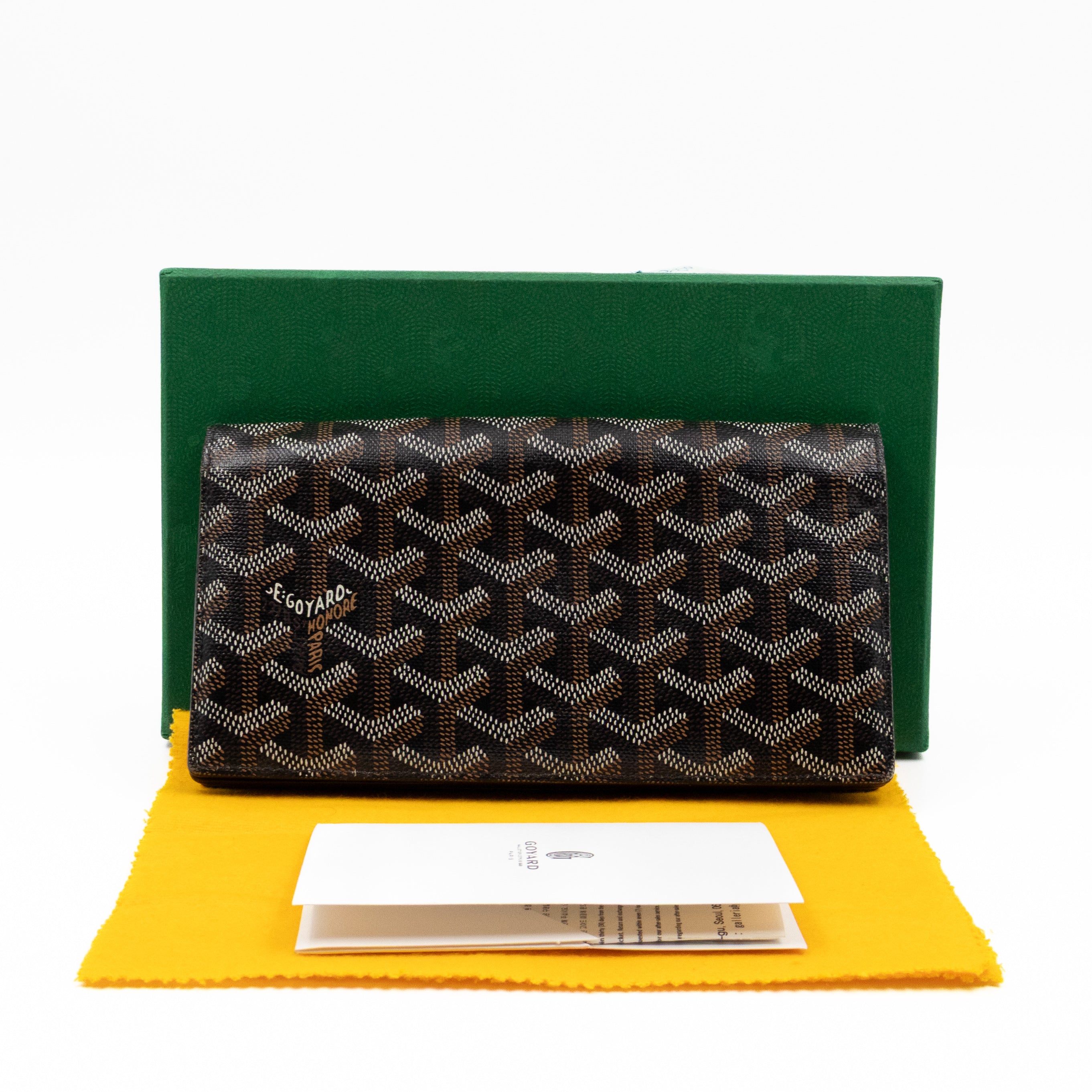 Richelieu Wallet Goyardine Black