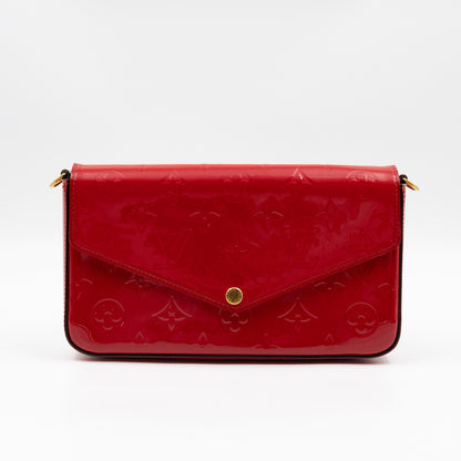 Pochette Felicie Vernis Red