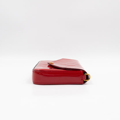 Pochette Felicie Vernis Red