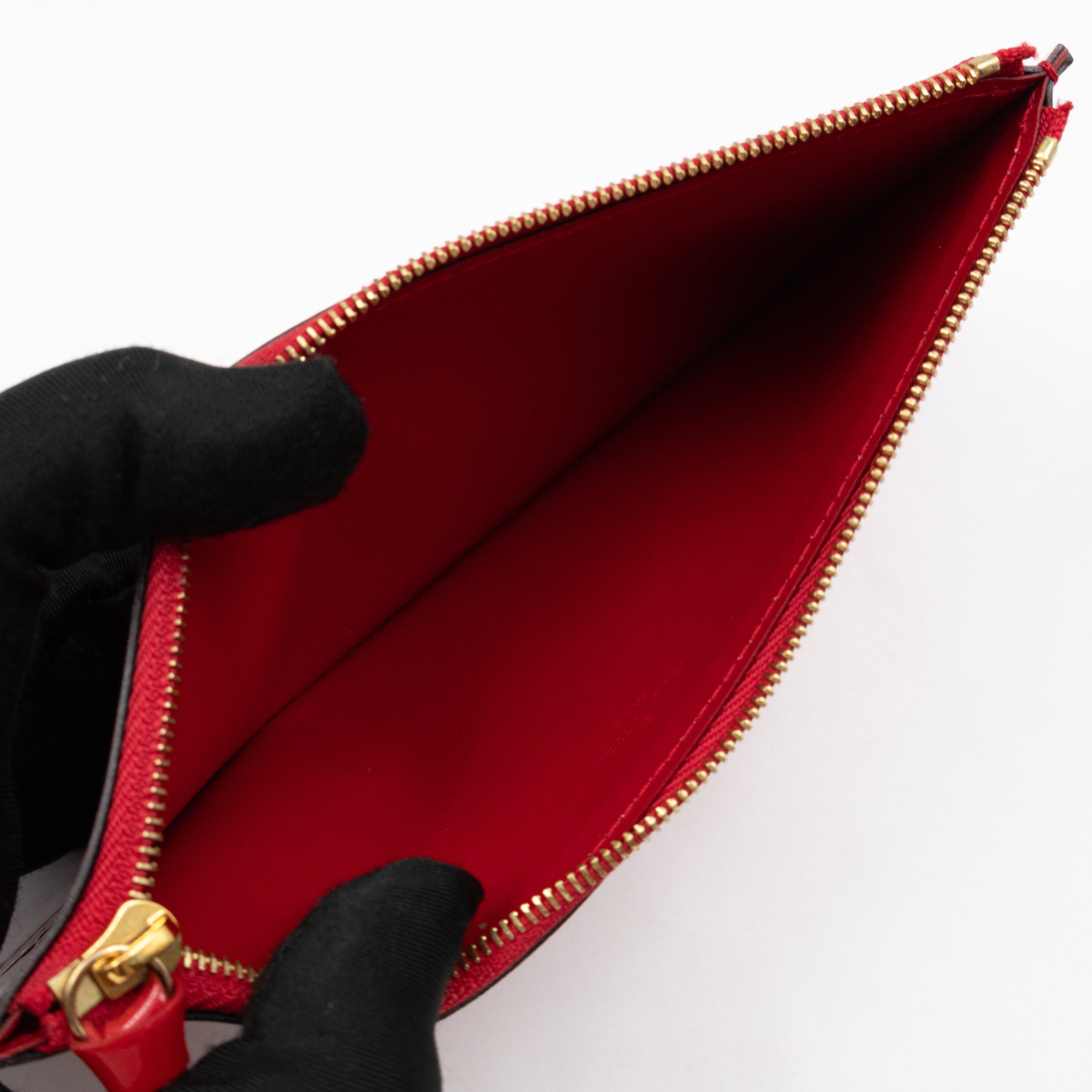 Pochette Felicie Vernis Red