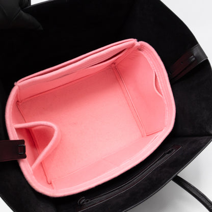 Phantom Medium Luggage Black Leather